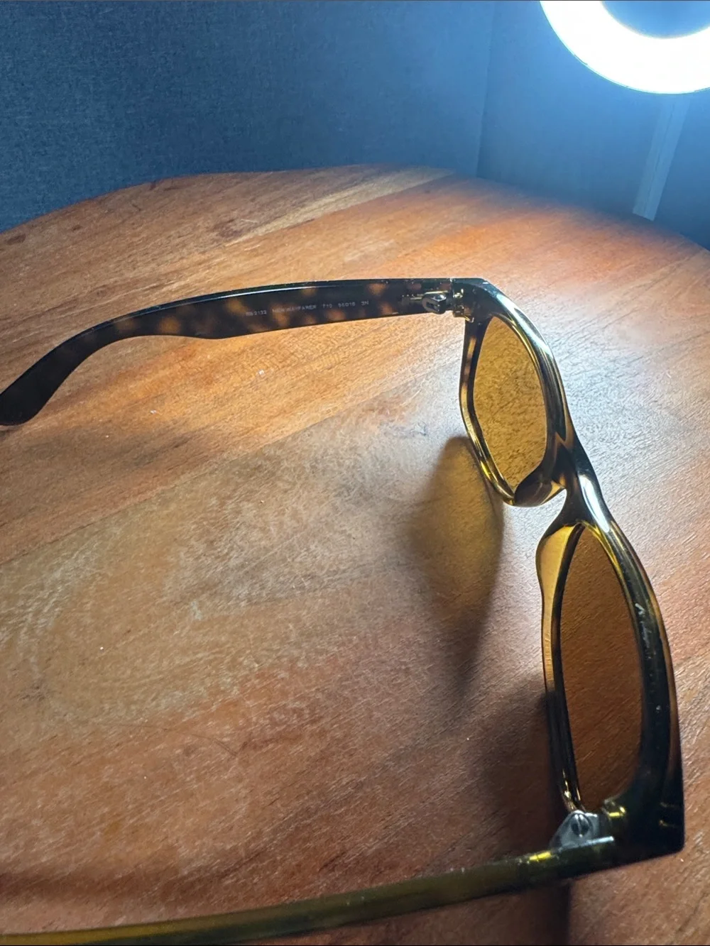 Used Ray-Ban  New wayfarer Tortoiseshell Sunglasses - Brown Lenses